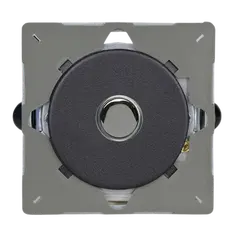 დიმერი ჩარჩოს გარეშე Varilight 100W შავი მქრქალი — როზეტები და ჩამრთველები