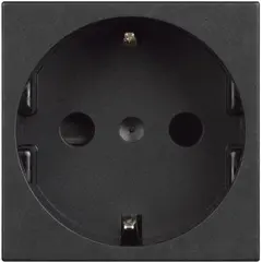 როზეტი Bticino bt-RG4141 2P+E 2 შავი — როზეტები და ჩამრთველები