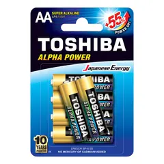 ელემენტების შეკვრა TOSHIBA 6ც АА LR6GCH BP6 — ელემენტები და ბატარეები