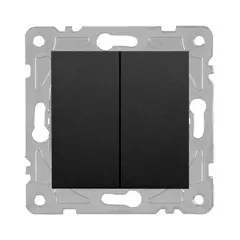 ჩამრთველი გამავალი ჩარჩოს გარეშე DPM 2 QAD1009B QUAD — როზეტები და ჩამრთველები