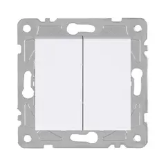 ჩამრთველი გამავალი ჩარჩოს გარეშე DPM 2 QAD1009W QUAD — როზეტები და ჩამრთველები