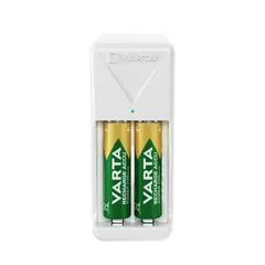 დამტენი მოწყობილობა Mini Charger VARTA 2xAAA 800mAh — ელემენტები და ბატარეები