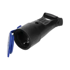 ბუდე ORNO 1 Schuko IP44 — დამაგრძელებელი და გადამყვანები