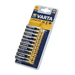 ელემენტი VARTA Longlife 30 AAA Single Blister — ელემენტები და ბატარეები