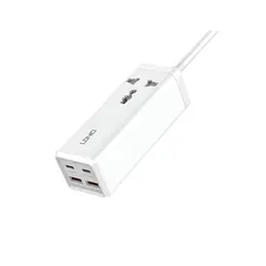 დამაგრძელებელი LDNIO SC1418 1 2მ 2 USB-A C — დამაგრძელებელი და გადამყვანები
