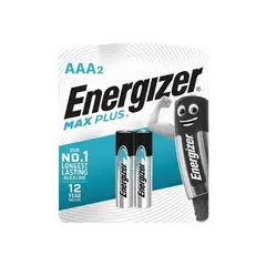 ელემენტი Energizer AAA 2ც 1.5V LR03 Max Plus ALK — ელემენტები და ბატარეები