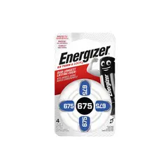 ელემენტი Energizer სმენის აპარატის HA675 4ც Zinc Air — ელემენტები და ბატარეები
