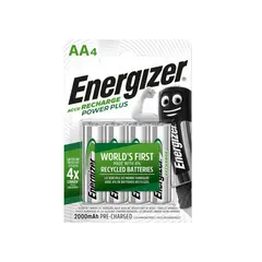 აკუმულატორი Energizer АА NH15 2000mAh 4ც Power Plus — ელემენტები და ბატარეები