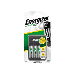 დამტენი Energizer AA 4ც 1300mAh — ელემენტები და ბატარეები