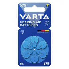 ყურის აპარატის ელემენტი VARTA 6ც 675 PR44 — ელემენტები და ბატარეები