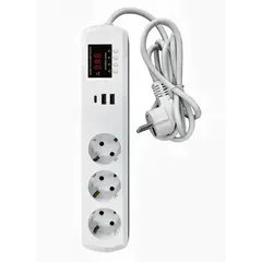 ძაბვის რელე JIUJI -DOM  ELECTRIC B383 მ 2 USB +mini USB 3მ — დამაგრძელებელი და გადამყვანები