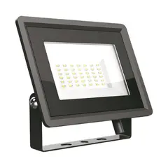 ლედ პროჟექტორი V-TAC 30W SMD F სერია შავი ფერი 6400K 6745 — პროჟექტორი