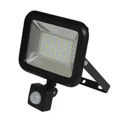 პროჟექტორი LINUS LED 50w 6500k IP65 Sensor black — პროჟექტორი