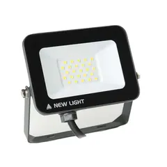 პროჟექტორი LED New Light 20W 4000K 1700Lm SMD E024E Dark Grey — პროჟექტორი