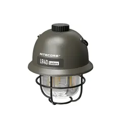 კემპინგის ფარანი Nitecore 100Lm LR40 მწვანე — ტექნიკური განათება