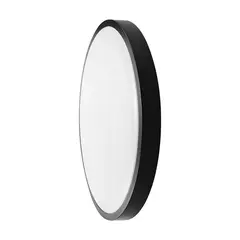 პანელი LED V-TAC 76351 18W IP44 6500K შავი — LED განათება
