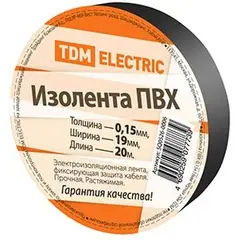 ლენტი საიზოლაციო TDM SQ0526-0006 20 მ — საიზოლაციო ლენტი