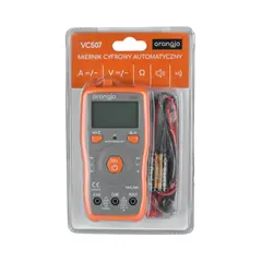 მულტიმეტრი ციფრული DPM VC507 ORANGJO — სამონტაჟო ინსტრუმენტები