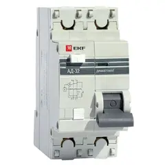 დიფერენციალური ავტოამომრთველი EKF 2P 1P+N 25A 30mA — დიფერენციალური გამომრთველელი