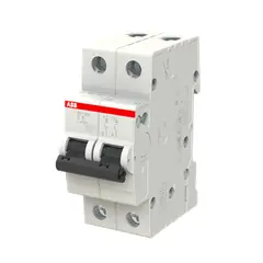 მოდულური ავტომატური ამომრთველი 240 V AC 6 A 6 kA 2 P ABB — ავტომატური ამომრთველი