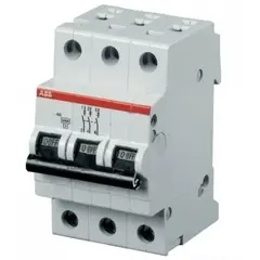 მოდულური ავტომატური ამომრთველი 240 V AC 6 A 6 kA ABB — ავტომატური ამომრთველი