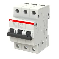 მოდულური ავტომატური ამომრთველი 240 V AC 10 A 6 kA 3 P ABB — ავტომატური ამომრთველი