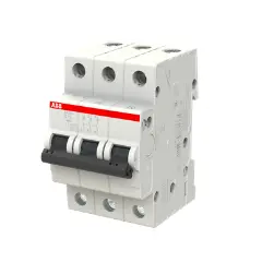 მოდულური ავტომატური ამომრთველი 240 V AC 16 A 6 kA 3 P ABB — ავტომატური ამომრთველი
