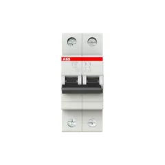 ავტომატური ამომრთველი ABB 240 V AC 10 A 6 kA 2 P — ავტომატური ამომრთველი