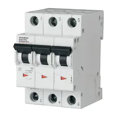 მოდულური ავტომატური ამომრთველი Mitsubishi Electric 3P C50 10kA 719764 — ავტომატური ამომრთველი