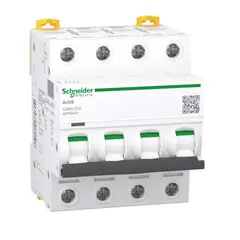 ავტომატური ამომრთველი Schneider Electric 4Р C10 6кА curve — ავტომატური ამომრთველი