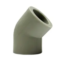 მუხლი ROSTURPLAST PPR 45° Ø20 mm — წყლის მილების ფიტინგები