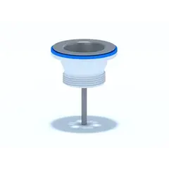 გაშვება უჟანგავი ბადით ANI PLAST 1/4 M200EU — სიფონი