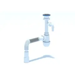 სიფონი ANI PLAST 1/2" 40х40/50 C0315EU — სიფონი
