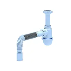 სიფონი გაშვების გარეშე ANI PLAST 1 1/2" 40х40 C0125EU — სიფონი