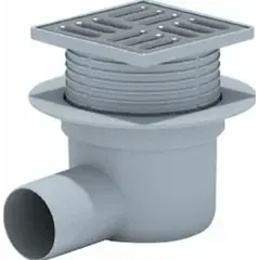 ტრაპი ბადე უჟანგავი ფოლადისგან   ANI PLAST 50 10x10 TA5602EU — ტრაპი