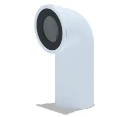 მილი სავენტილაციო ANI PLAST 110*90° W9220EU — სიფონი