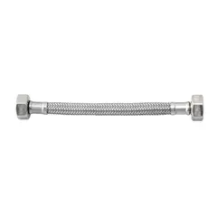 წყლის მიმყვანი შლანგი 8MM 1/2X1/2 N-N L-500 — დრეკადი შლანგები