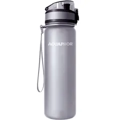 ფილტრი-ბოთლი AQUAPHOR CITY ნაცრისფერი — ფილტრი