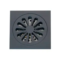 ტრაპი BAIYI BFD-012 10x10 Chrome (თითბერის) პრიალა — ტრაპი