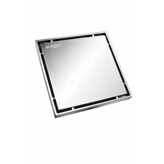 ორმხრივი საშხაპე ტრაპი McPoloo Chrome 15X15 სმ — ტრაპი