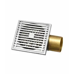 საშხაპე ტრაპი Bou Chrome B2175 10X10 სმ — ტრაპი
