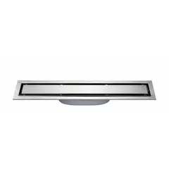 საშხაპე ტრაპი Golden Rose Gun Metal 70X7 სმ — ტრაპი