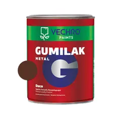 საღებავი ზეთის ლითონისთვის Vechro Gumilak metal No 615 ყავისფერი პრიალა 750 მლ — ზეთის საღებავი