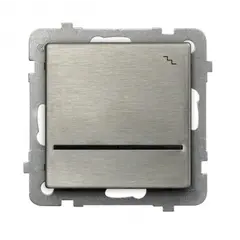 ჩამრთველი გამავალი ჩარჩოს გარეშე Ospel Sonata ŁP-3RMS/m/37 — როზეტები და ჩამრთველები