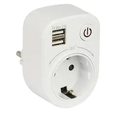 როზეტი EKF 16A USB — როზეტები და ჩამრთველები