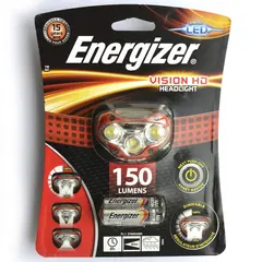 ფანარი თავზე დასამაგრებელი Energizer Vision HD E300280500 — ტექნიკური განათება