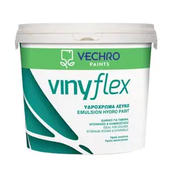 საღებავი წყალემუსლიური Vechro Vinyflex Hydropaint 9 ლ — ინტერიერის საღებავი