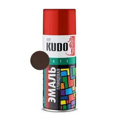 ემალი უნივერსალური Kudo KU-1012 Ral 8017 ყავისფერი 520 მლ — სპრეი საღებავი
