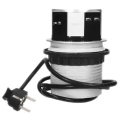 დამაგრძელებელი სამაგიდო ORNO 3х1,5მ 2хUSB Schuko 1342 — დამაგრძელებელი და გადამყვანები