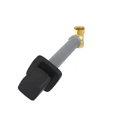 დეკორატიული ვენტილი IZYAPI 10 0080 1/2" Black — წყლის მილების ფიტინგები